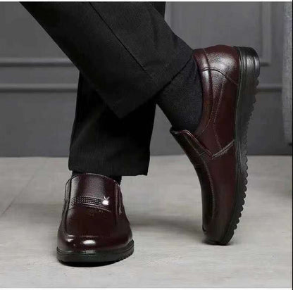 Men's Fashionable Casual Breathable Leather Shoes