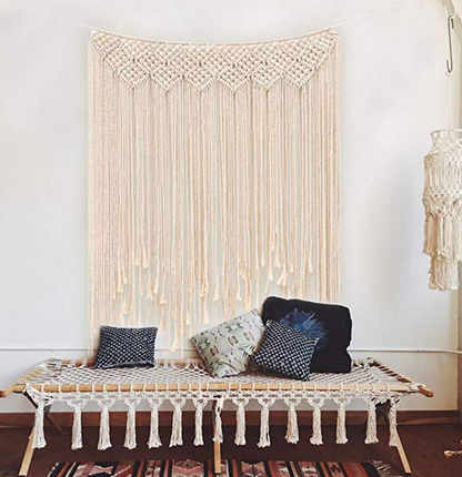 Nordic bohemian hand-woven tapestry