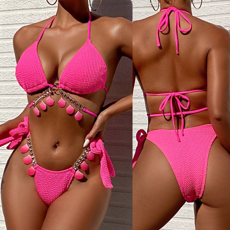 Swimsuit Women's Tassel Strap