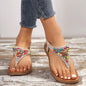 Plus Size Women's Sandals Fashionable Retro Casual