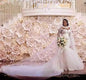 Long Sleeves Mermaid  White Wedding Dress