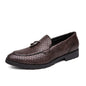 Men's New British Hair Stylist Plus Size Leather Shoes